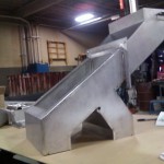 custom metal chute